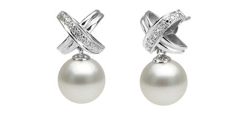 Pearl earrings